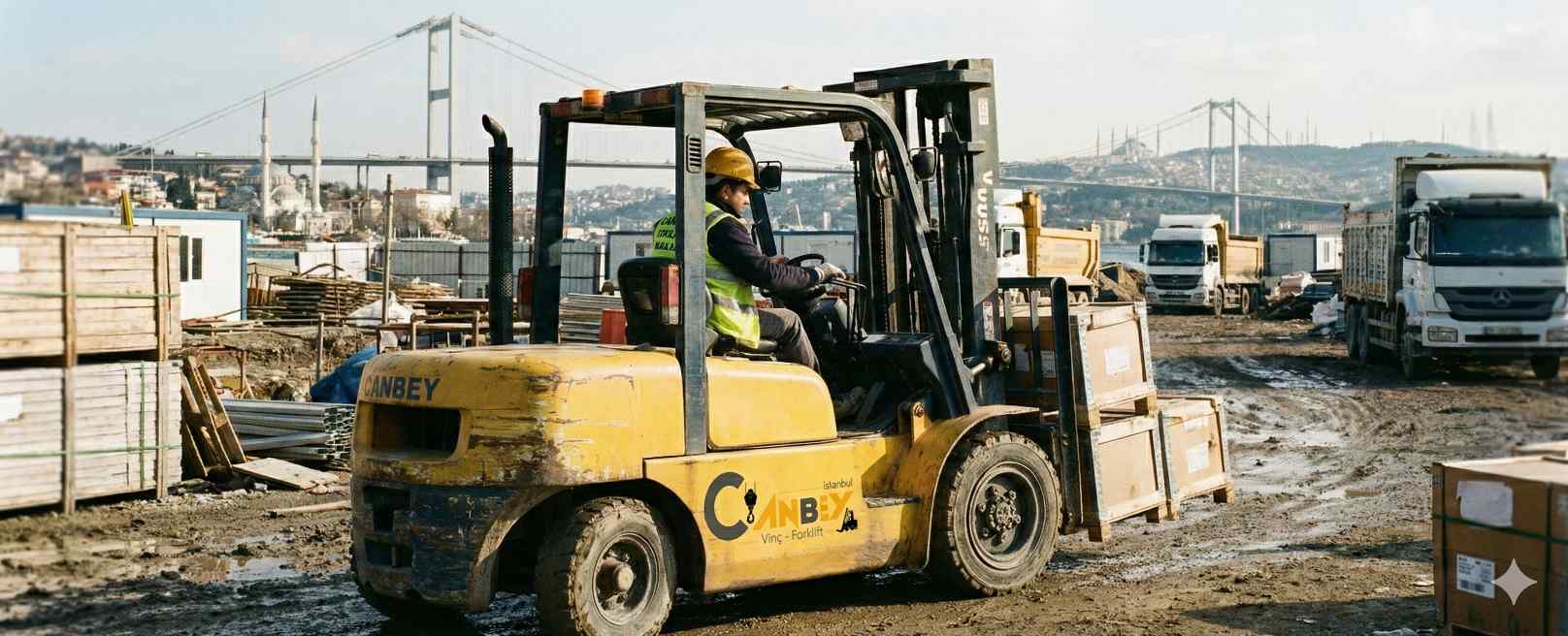 Büyükçekmece kiralık forklift hizmetleri: Canbey Forklift