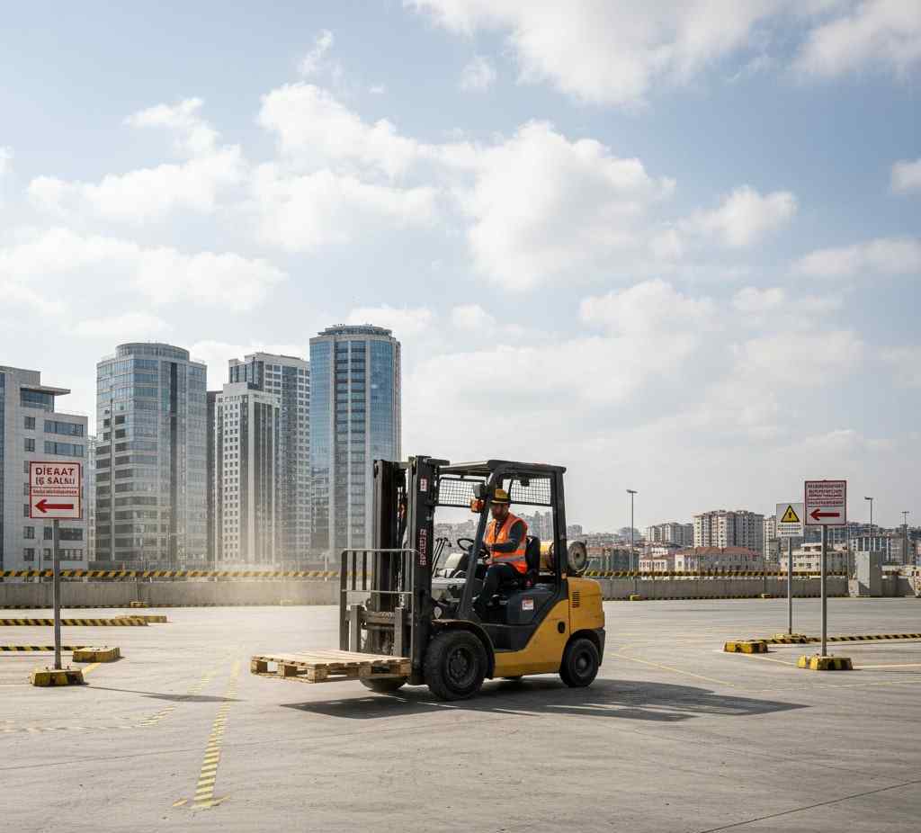 Yeşilyurt dizel forklift kiralama hizmetleri