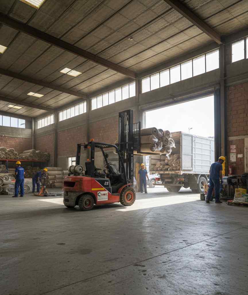 Halıcıoğlu forklift hizmetleri: Canbey