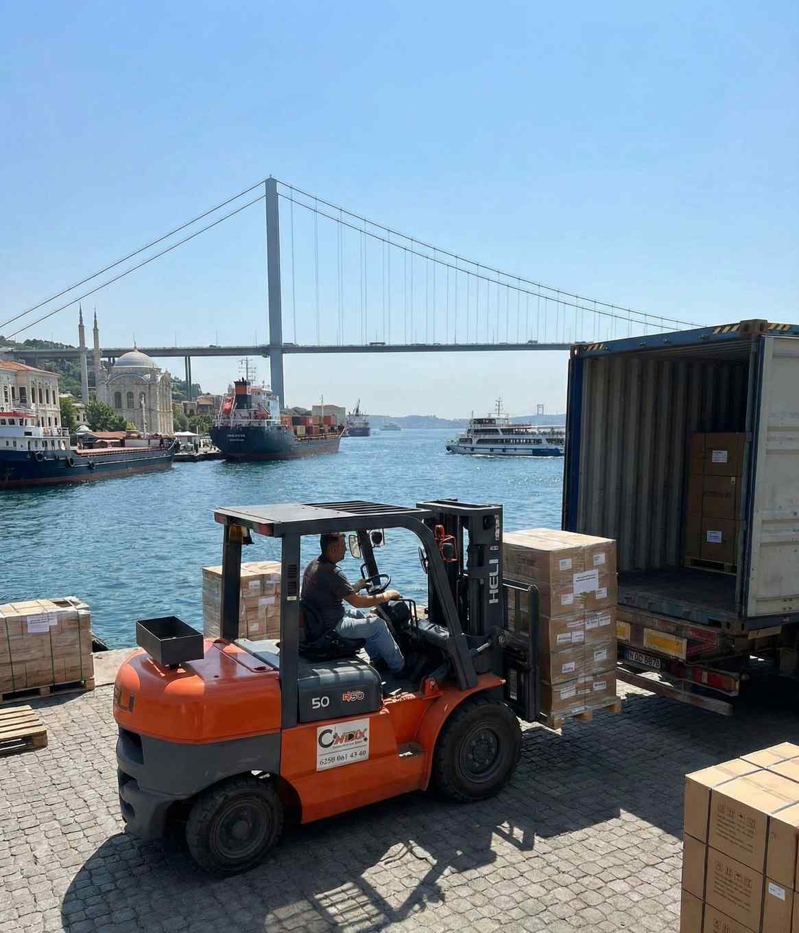 Kiralık akülü forklift kiralama hizmetleri: Canbey