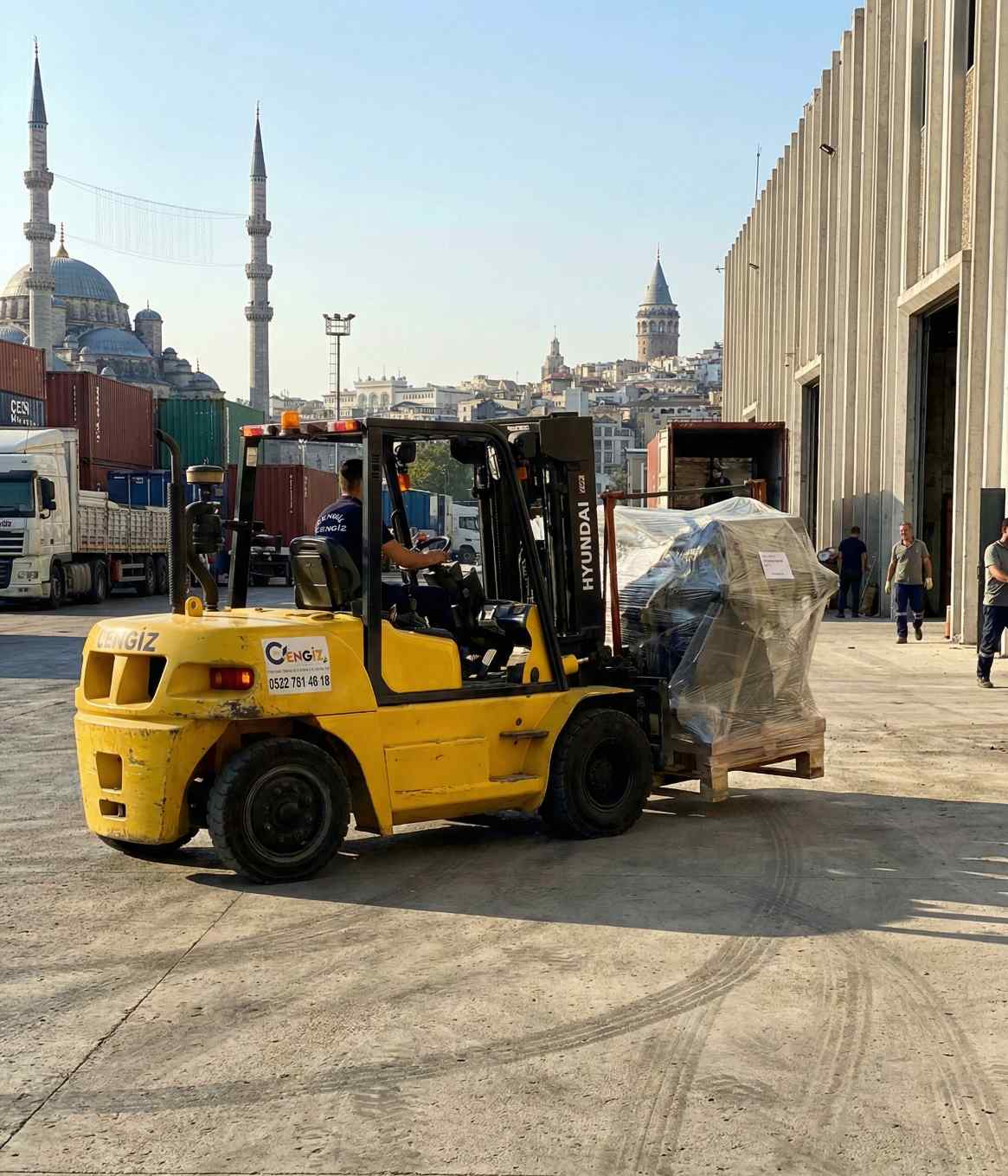 Profesyonel Kiralık akülü forklift kiralama hizmetleri: Canbey
