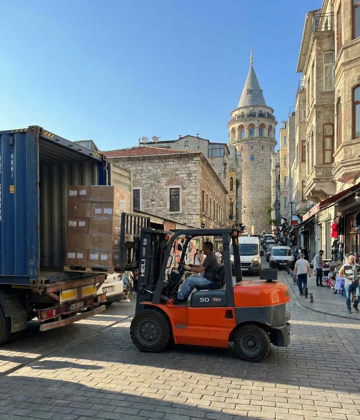 Profesyonel Ayvansaray forklift kiralama hizmetleri: Canbey