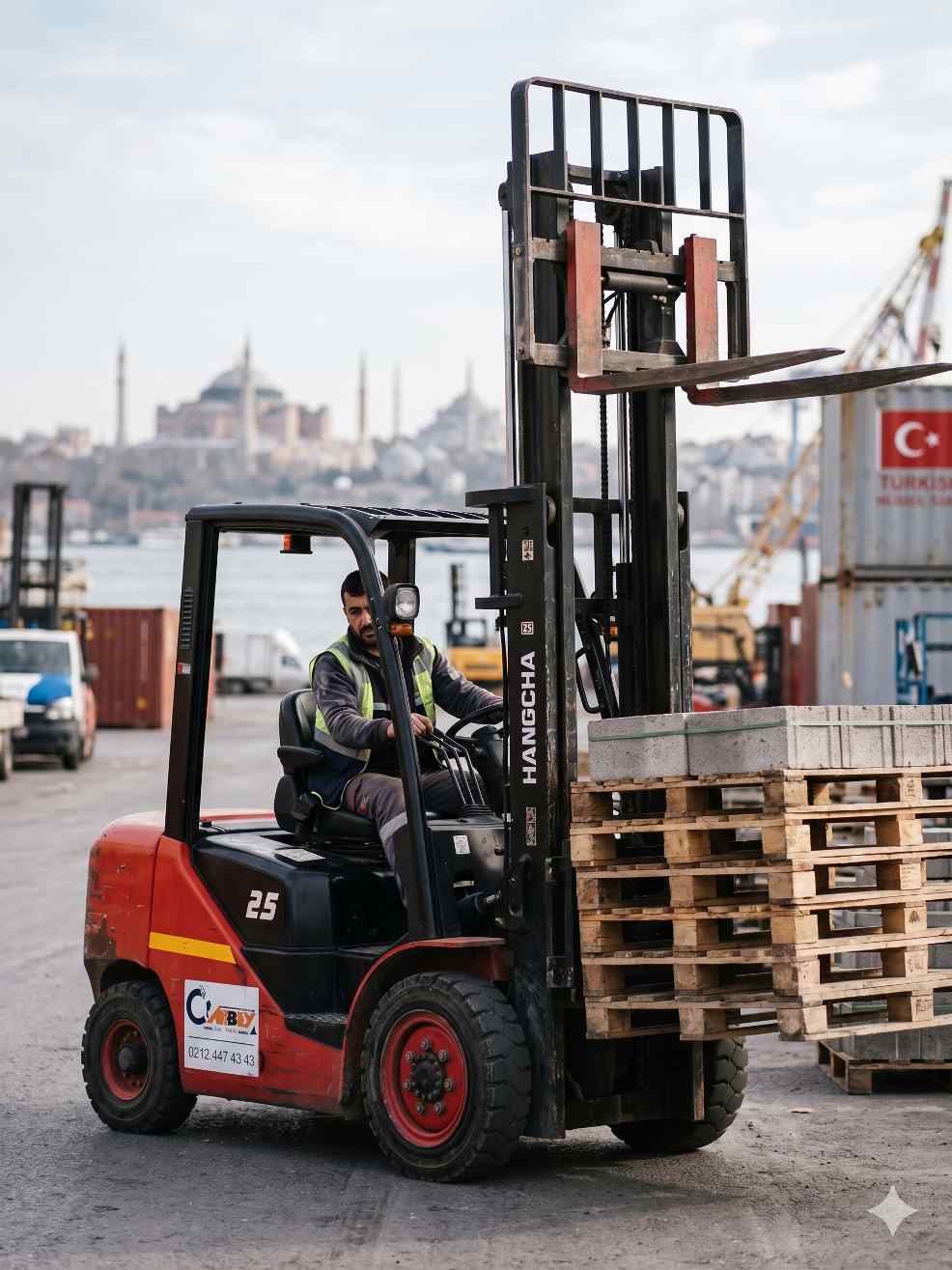 Halkalı kiralık forklift hizmetleri