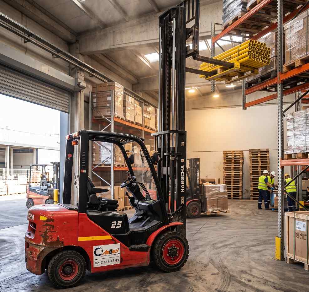 Küçükçekmece kiralık forklift hizmetleri