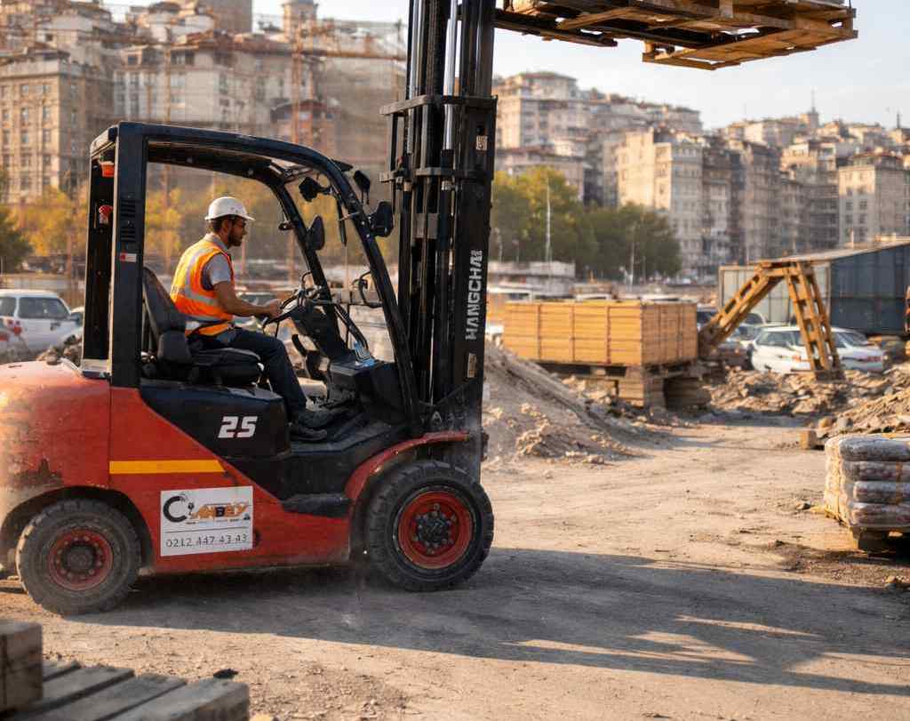 Profesyonel Göktürk forklift kiralama hizmetleri