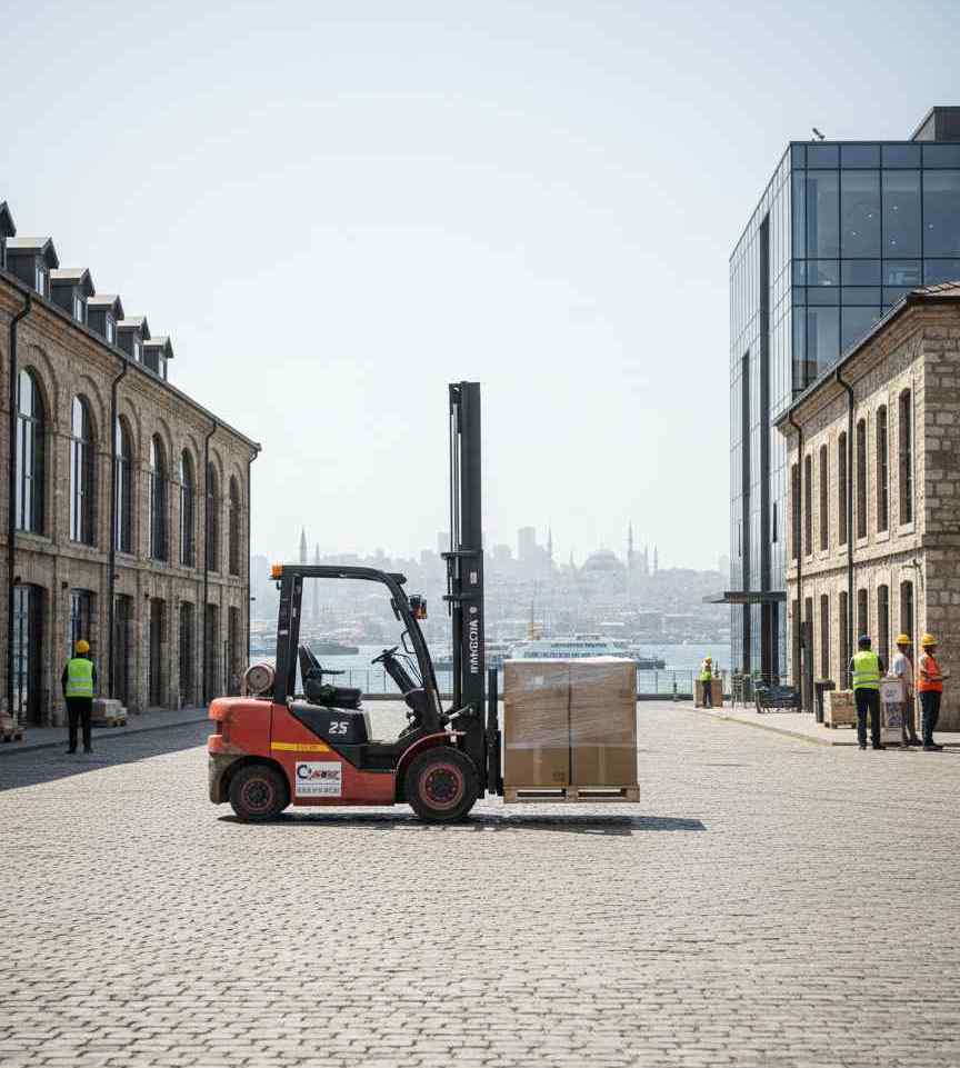 Profesyonel Hasköy forklift kiralama hizmetleri