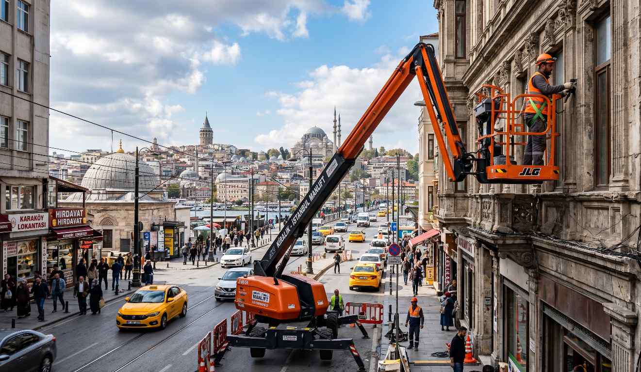 Profesyonel manlift hizmetleri