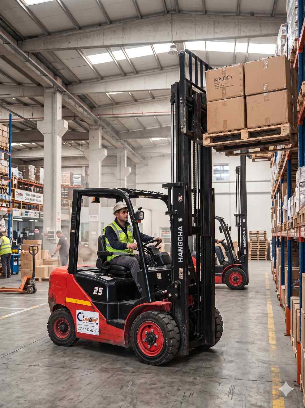 Zeytinburnu forklift kiralama: Canbey