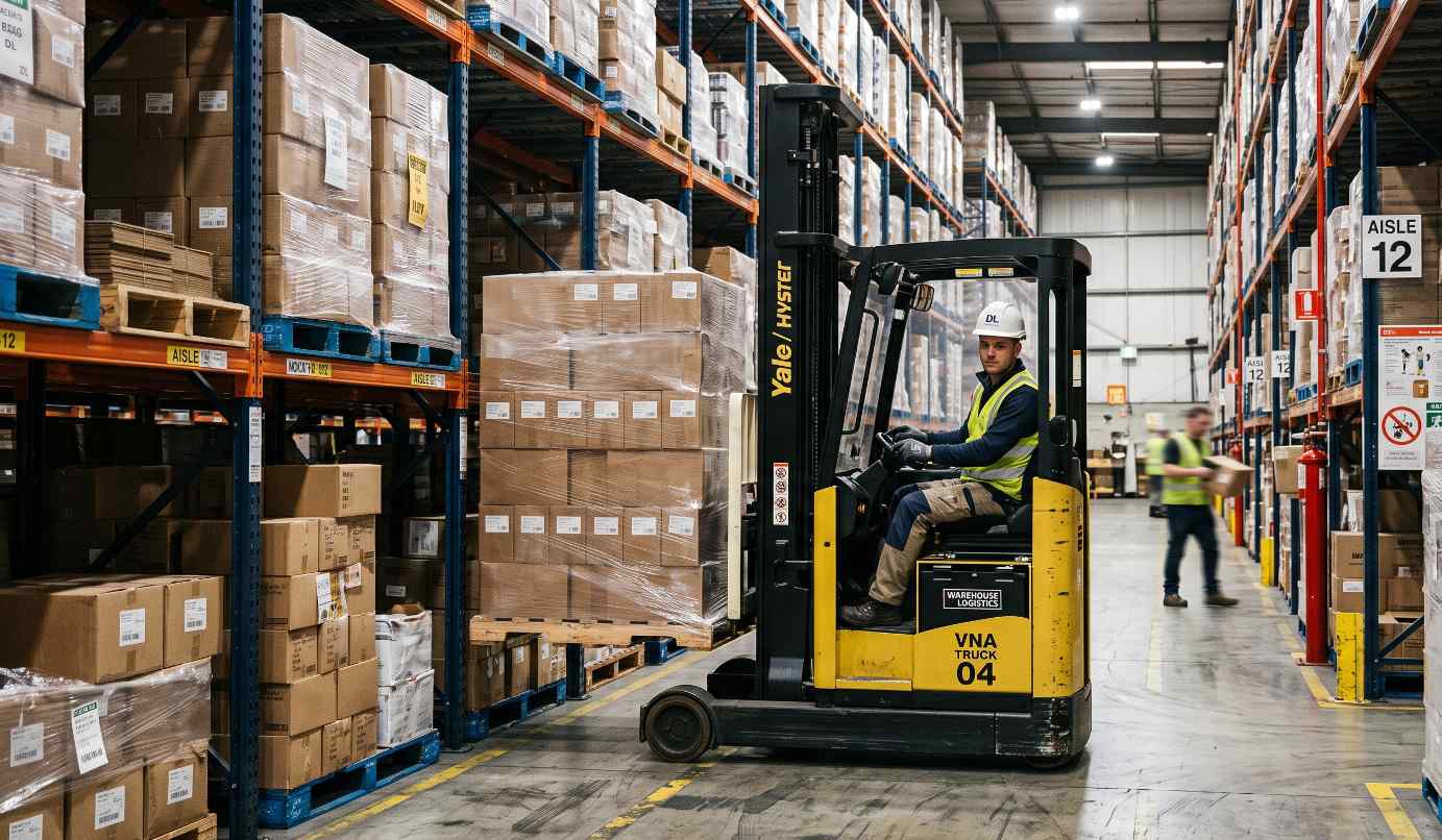 Dar koridor forklifti