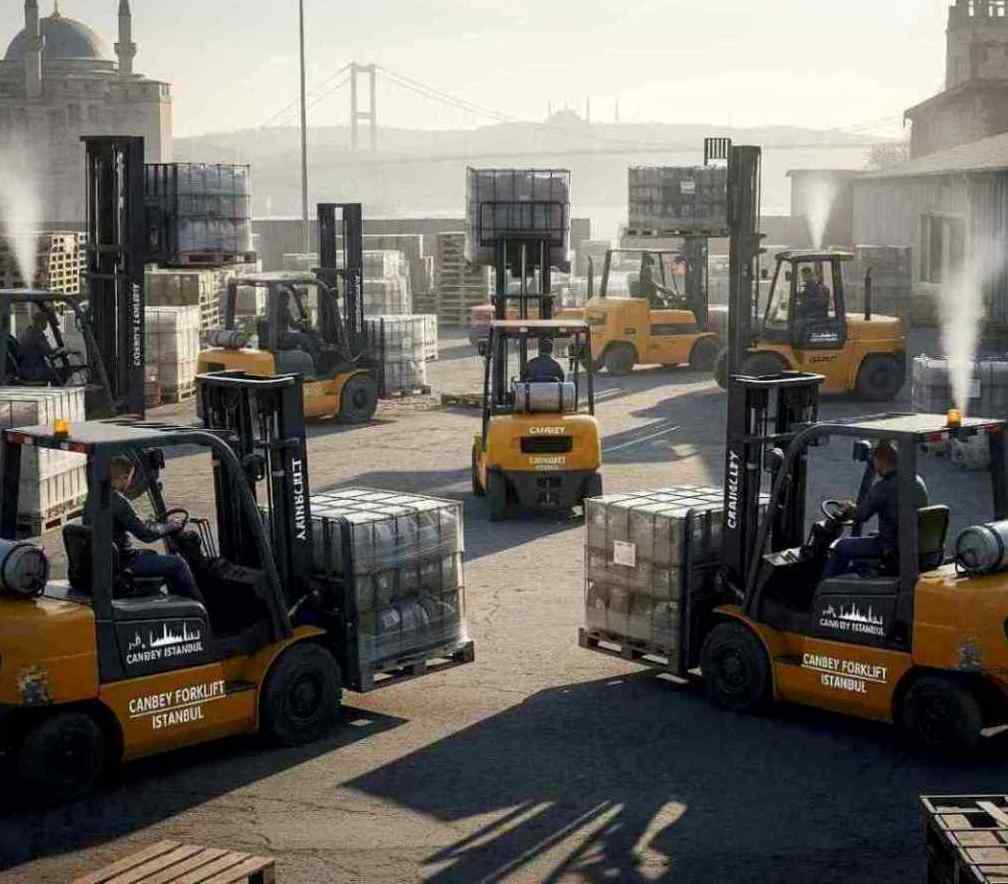 İSTOÇ ticaret merkezi forklift hizmetleri