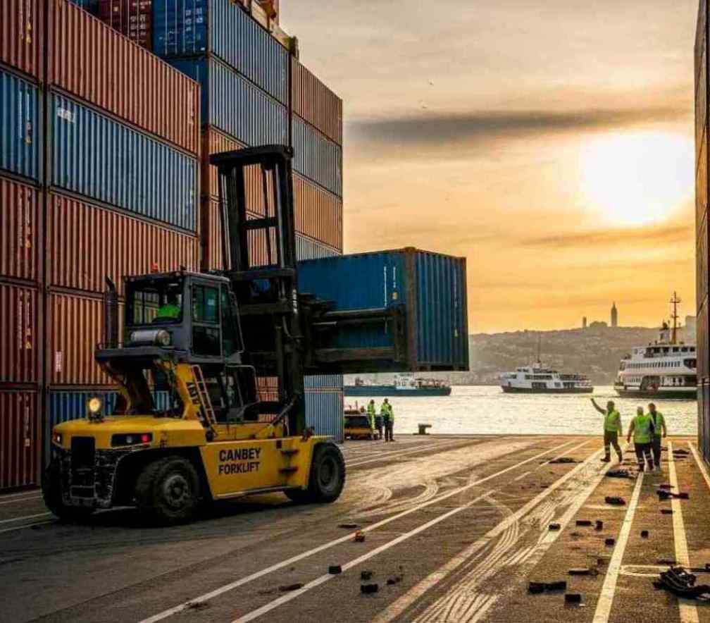Limanda forklift çalışması