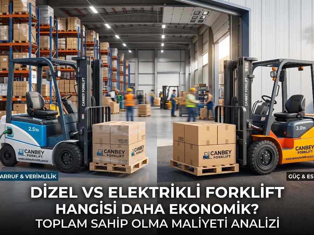 Dizel ve elektrikli forklift modelleri