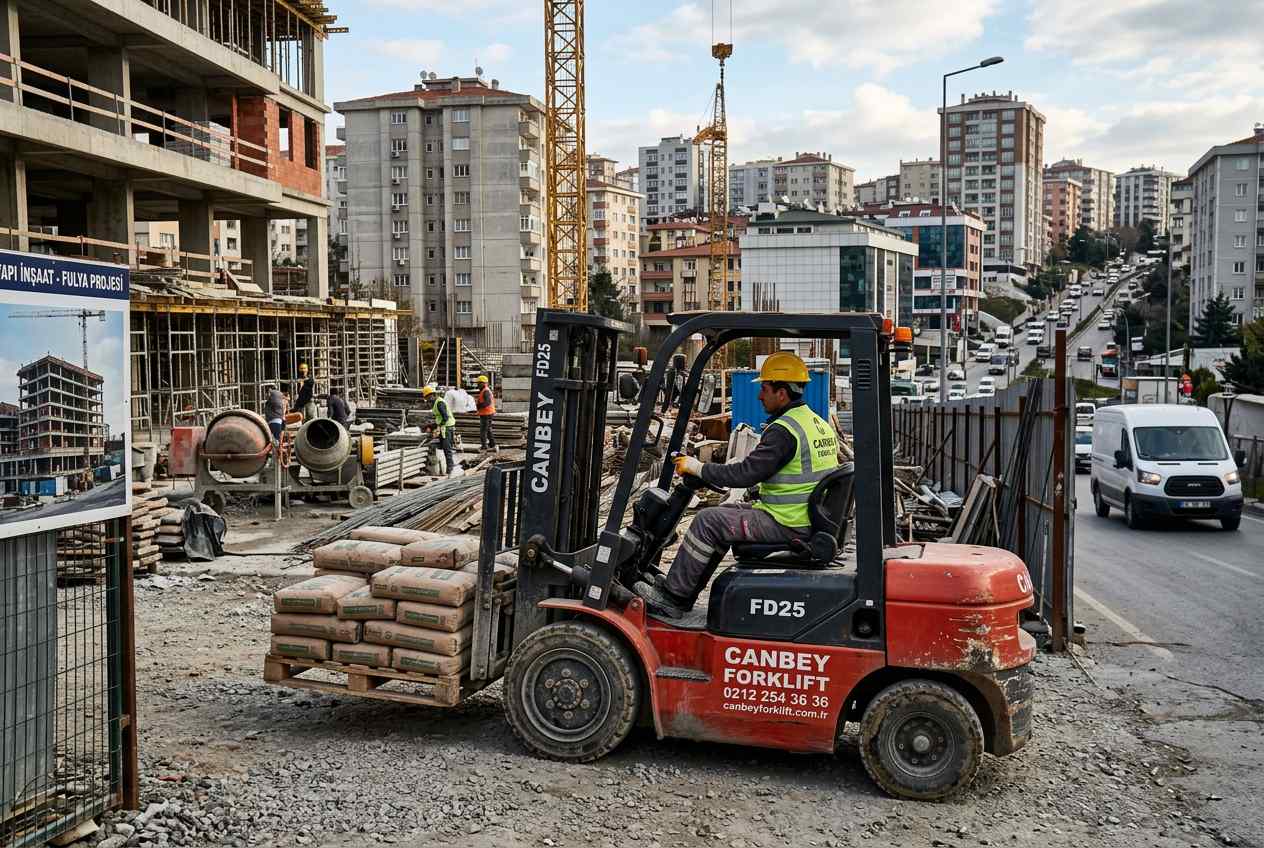 Fulya kiralık forklift hizmetleri
