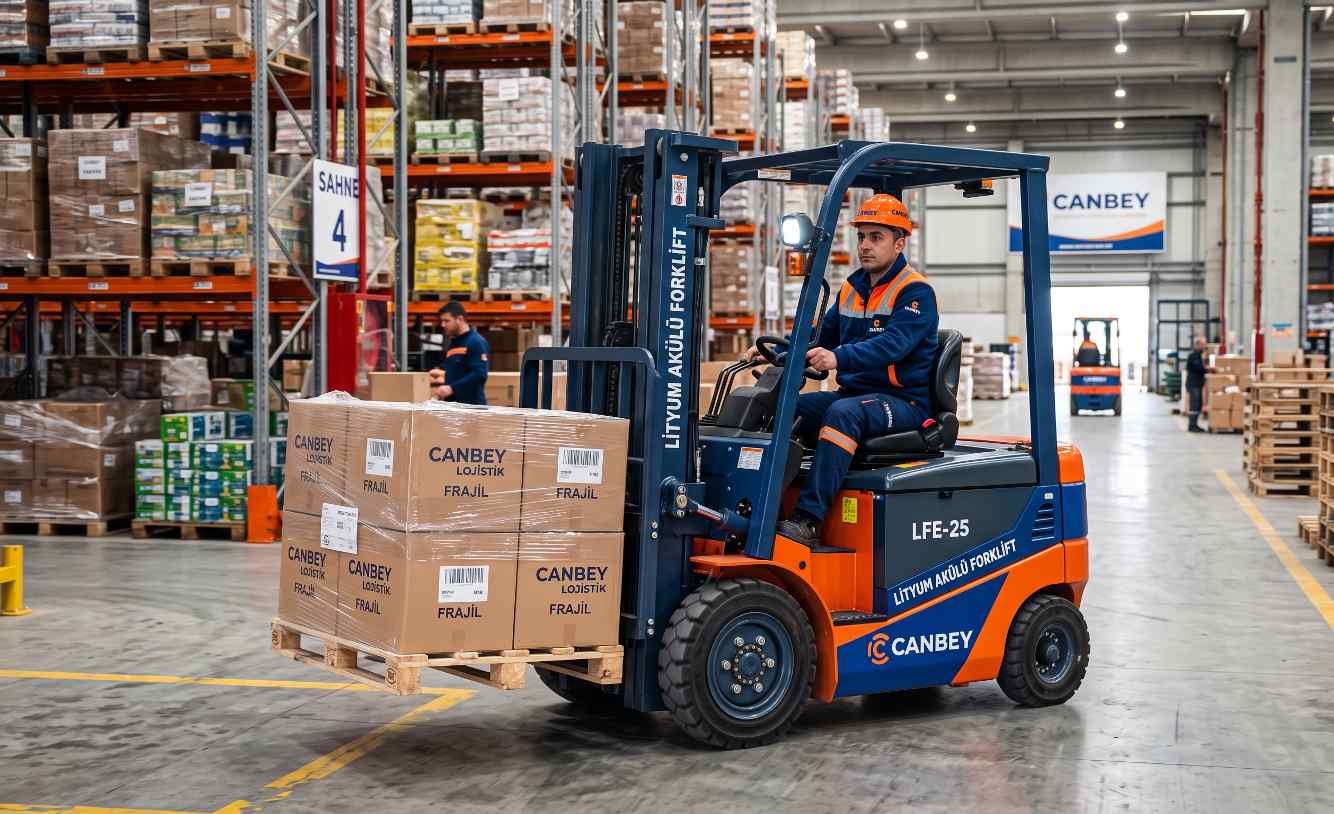 Kiralık lityum iyon akülü forklift