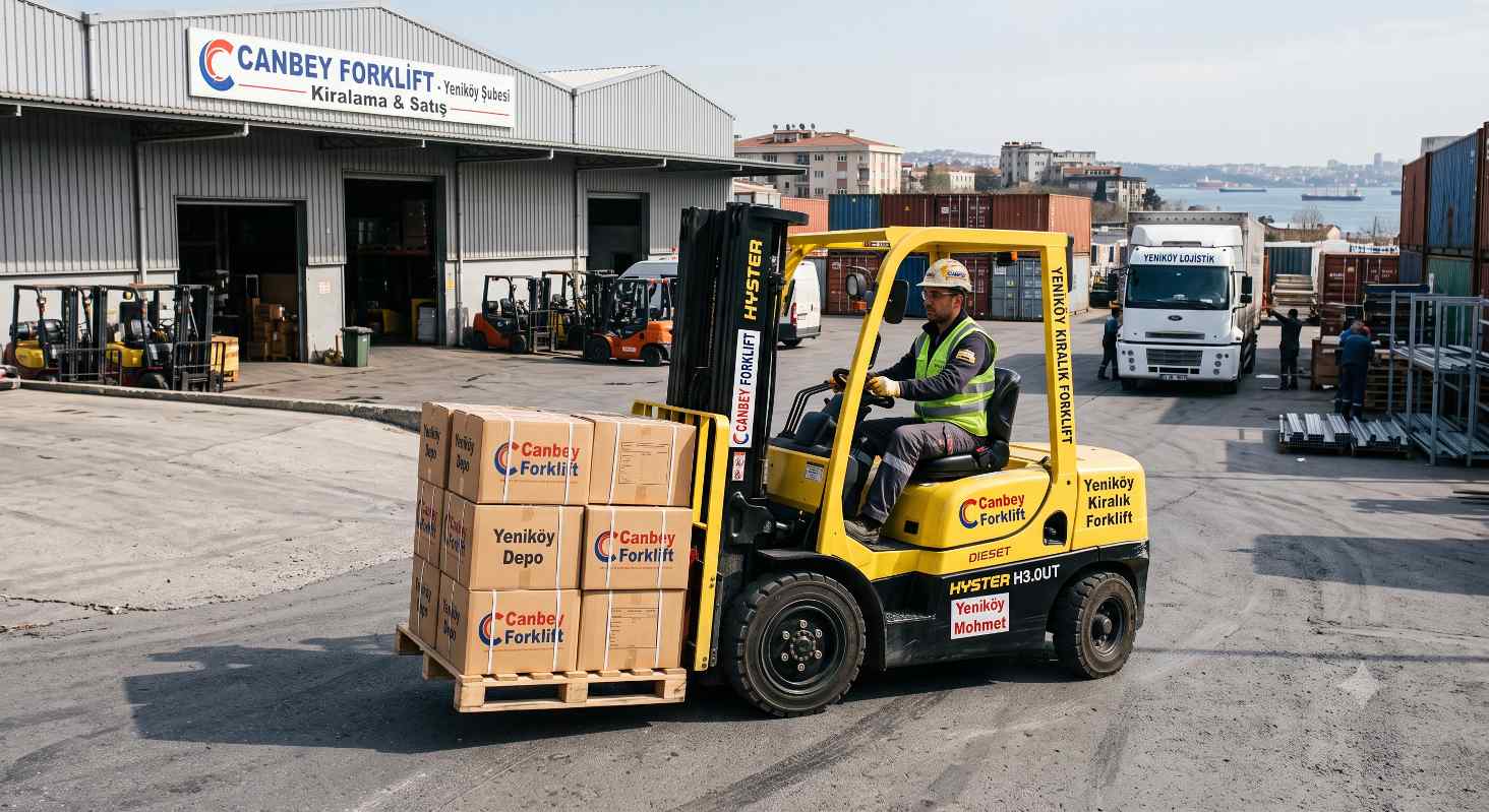 Profesyonel Yeniköy forklift firması - Canbey Forklift