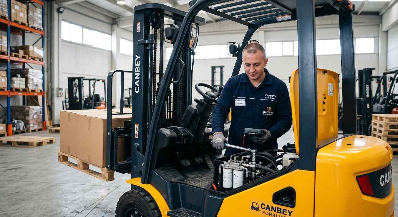 Elektrikli forklift bakımı